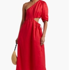 Nicholas Carissa Cut out One shoulder Dress